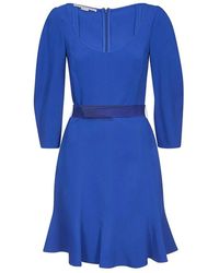 Stella McCartney - Blauwe Jurk Met Lange Mouwen Voor Vrouwen - Lyst