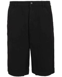 KENZO - Relaxed Fit Katoenen Deck Shorts - Lyst