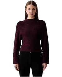 DKNY - Mock-Neck Pullover - Lyst