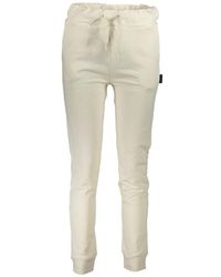 North Sails - Witte Katoenen Damesbroek Met Logo - Lyst