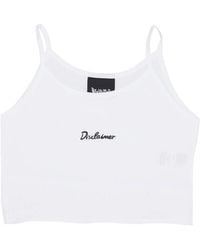 DISCLAIMER - Sleeveless Tops - Lyst