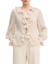 Guess - Overhemden ,Chiffon Faye Blouse - Lyst