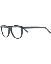 Saint Laurent - 54Mm Round Optical Glasses - Lyst