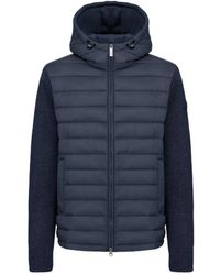 Colmar - Blaue Gesteppte Windbreaker Jacke Aw25 - Lyst
