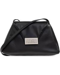 MM6 by Maison Martin Margiela - Schultertasche mit logo-applikation - Lyst