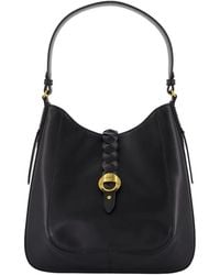Isabel Marant - Schwarze Leder-Schultertasche - Lyst