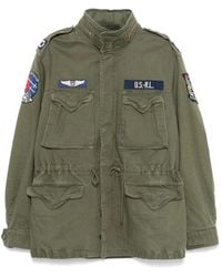 Polo Ralph Lauren - The Iconic Military Jacket With Logo - Lyst