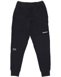 Timberland - Zwarte Cargo Joggingbroek Lichtgewicht Trainingspak - Lyst