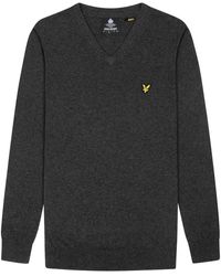Lyle & Scott - V-Neck Knitwear - Lyst