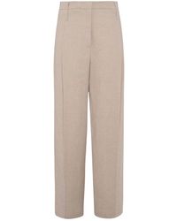 Tela - Straight Trousers - Lyst