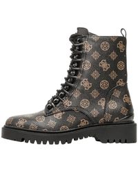 Guess - Lace-Up Boots - Lyst