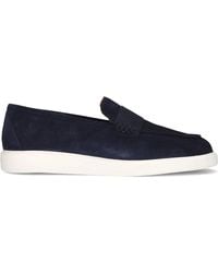 Stefano Lauran - Herren Slip-On Schuhe Blau - Lyst