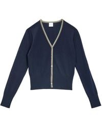 Paul Smith - Truien & Vesten ,Blauw ,Wol Cardigan Merinos Extrafine - Lyst