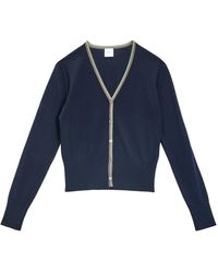 Paul Smith - Truien & Vesten ,Blauw ,Wol Cardigan Merinos Extrafine - Lyst