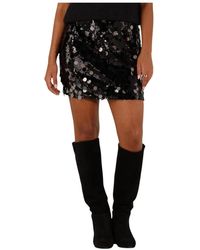 Notre-v - Rokken ,Zwart ,Elegante Zwarte Rok Nv-Emerald - Lyst