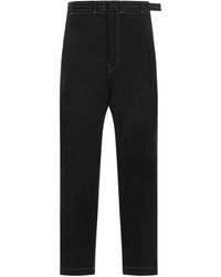 Lemaire - Trousers > straight trousers - Lyst