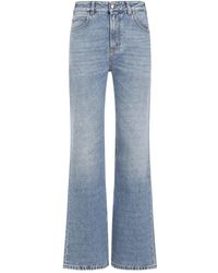 Chloé - Foggy Jeans De Algodón, Mujer, Talla - Lyst