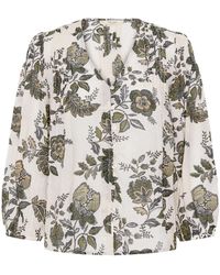 Part Two - Overhemden ,Veelkleurig ,Bettle Bloem Print Blouse - Lyst