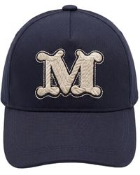 Max Mara - Accessoires ,Blauw ,Caps - Lyst