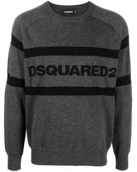 DSquared² - Round-Neck Knitwear - Lyst
