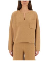 Max Mara - V-Neck Knitwear - Lyst