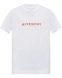 Givenchy - Bedrucktes T-Shirt - Lyst