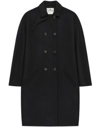 Courreges - Wool Oversize Coat - Lyst
