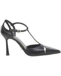 Sergio Levantesi - Schoenen ,Zwart ,Leer Maura 6 Tryde High Heel Sandalen - Lyst