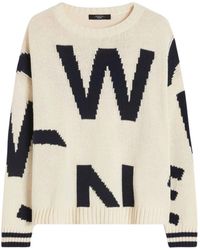 Weekend by Maxmara - Round-Neck Knitwear - Lyst