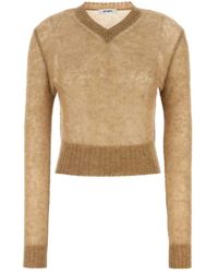 GIMAGUAS - V-Neck Knitwear - Lyst