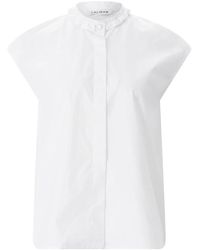 Caliban - Overhemden ,Wit ,Katoen Shirts - Lyst