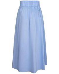 Neo Noir - Midi Skirts - Lyst