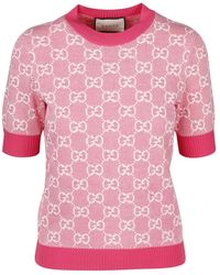 Gucci GG Piquet Top - Roze