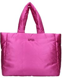 N°21 - Satin Shopper Bag - Lyst