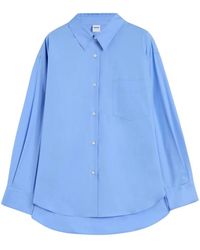 Aspesi - Poplin Katoenen Overhemd Met Tailleband - Lyst