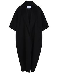 Max Mara - Abrigo Primaveral Gitano Negro, Mujer, Talla - Lyst