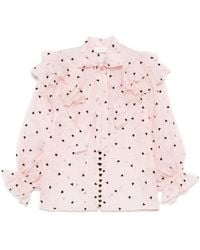 Zimmermann - Crush Blouse - Lyst