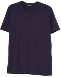Tom Ford - Lyocell/Katoen T-Shirt - Lyst