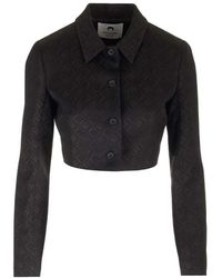 Marine Serre - Denim Jackets - Lyst