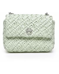 Tory Burch - Britten Woven Small Shoulder Bag - Lyst