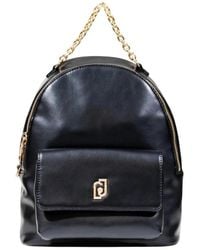Liu Jo - Schwarzer Rucksack Tasche Mit Reißverschluss Taschen - Lyst