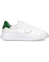 Philippe Model - Schoenen ,Wit ,Katoen Temple Tennis Sneaker - Lyst