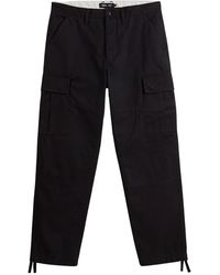 Vans - Broeken ,Zwart ,Katoen Service Cargo Loose Tapered Broeken - Lyst