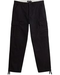 Vans - Broeken ,Zwart ,Katoen Service Cargo Loose Tapered Broeken - Lyst