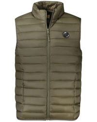 Roberto Cavalli - Jassen ,Groen ,Polyester Mouwloze Jas - Lyst