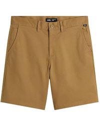 Vans - Korte Broeken ,Bruin ,Katoen Authentic Chino Relaxed Short - Lyst
