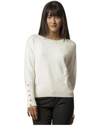 Kocca - Stijlvolle Klassieke Trui Met Ronde Hals - Lyst