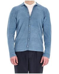 Drumohr - Denim Langarmhemd - Lyst