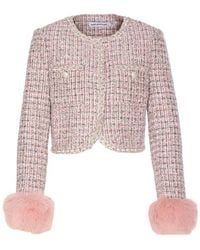 Self-Portrait - Tweed Jackets - Lyst