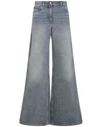 Courreges - Blauwe Broek Voor Vrouwen Aw25 - Lyst